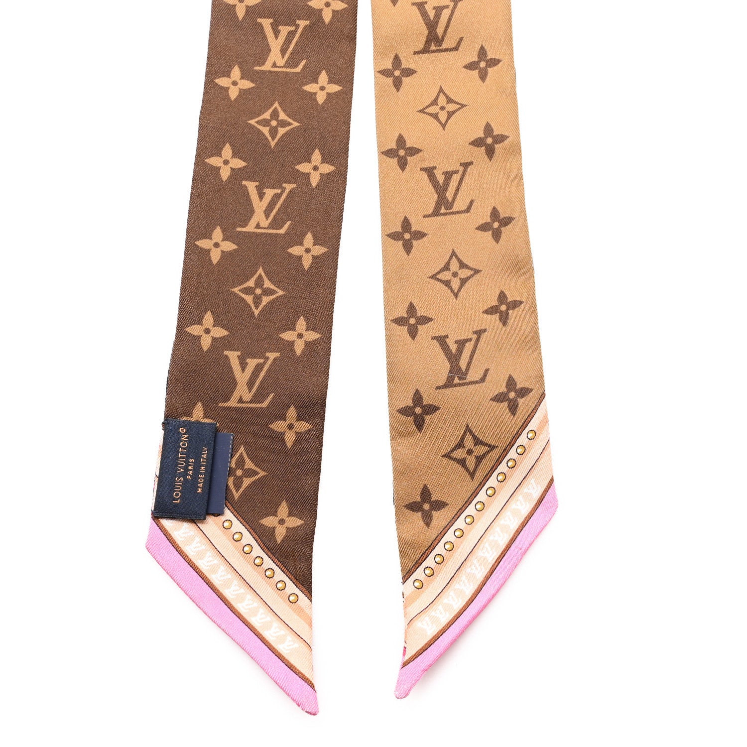 Louis Vuitton Silk Ultimate Monogram BB Bandeau Black 2 of 8