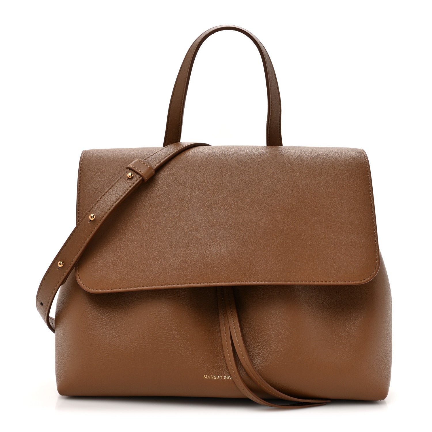 Mansur Gavriel Calfskin Soft Lady Bag Biscotto 1 of 13