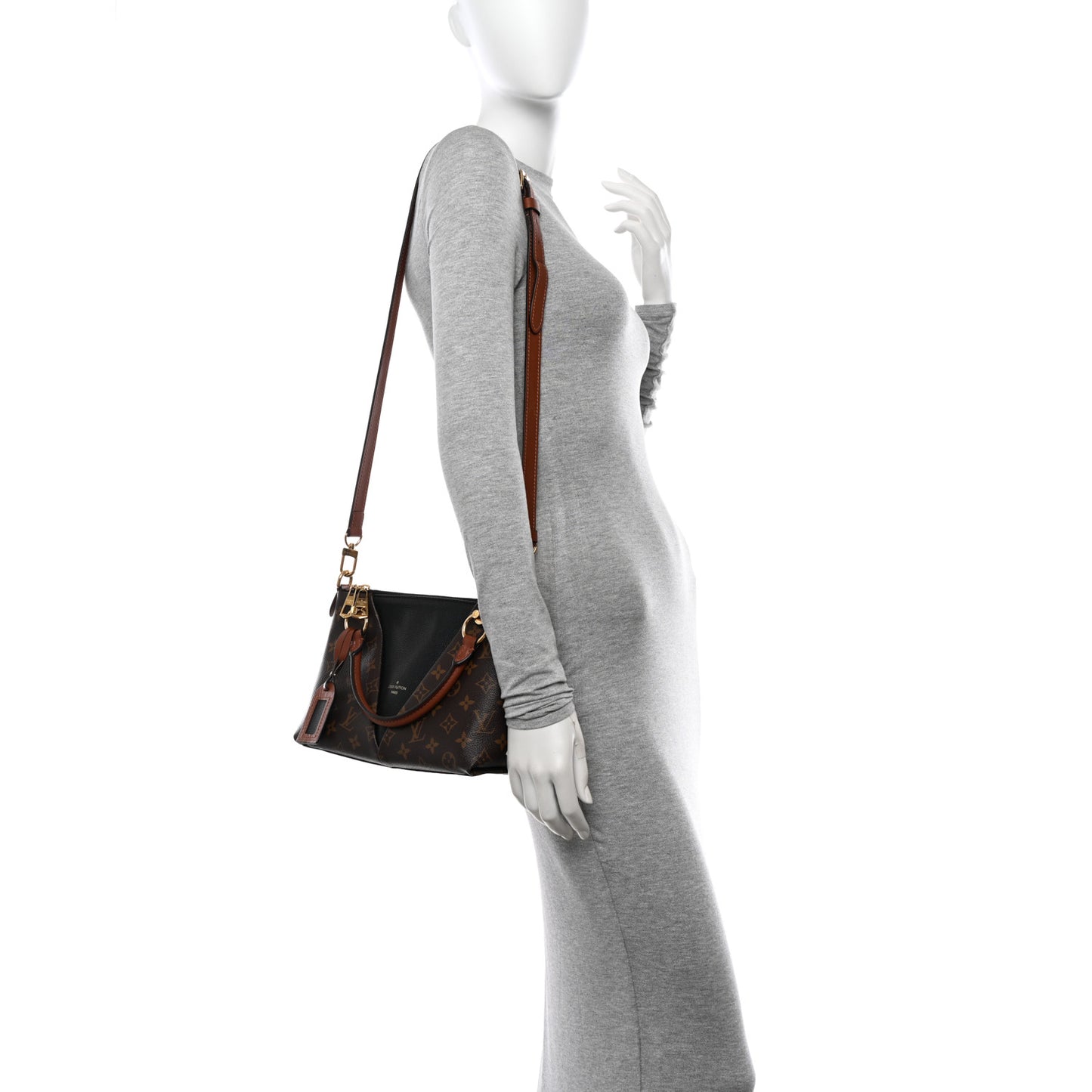 Monogram V Tote BB Black