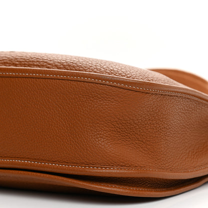 Hermes Taurillon Clemence Evelyne III GM Gold 10 of 13