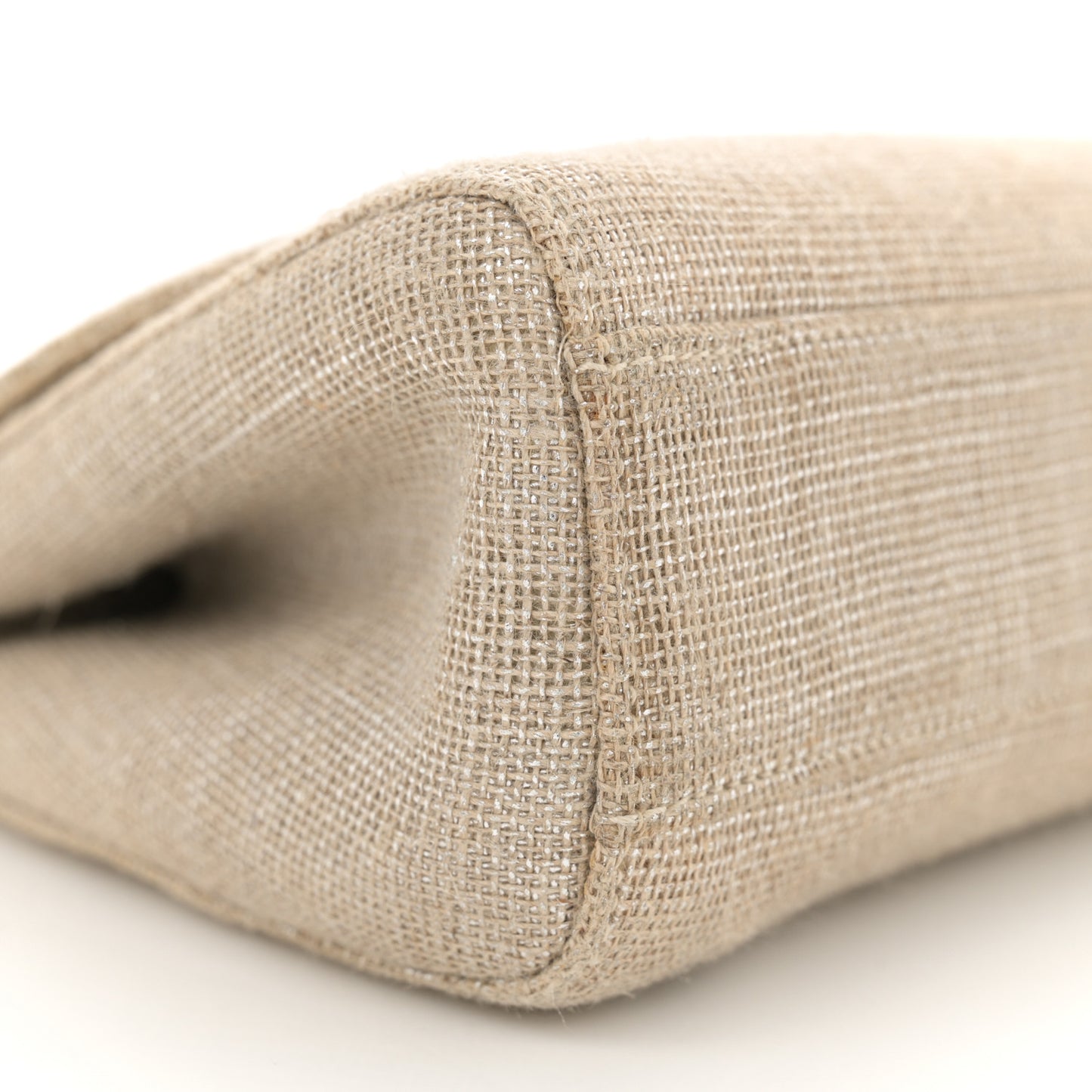 Iridescent Linen Kelly Flap Gold