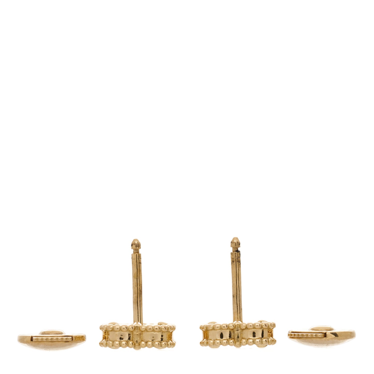 18K Yellow Gold Mother of Pearl Sweet Alhambra Earrings