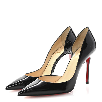 Christian Louboutin Patent Iriza 100 Pumps 36.5 Black 4 of 9
