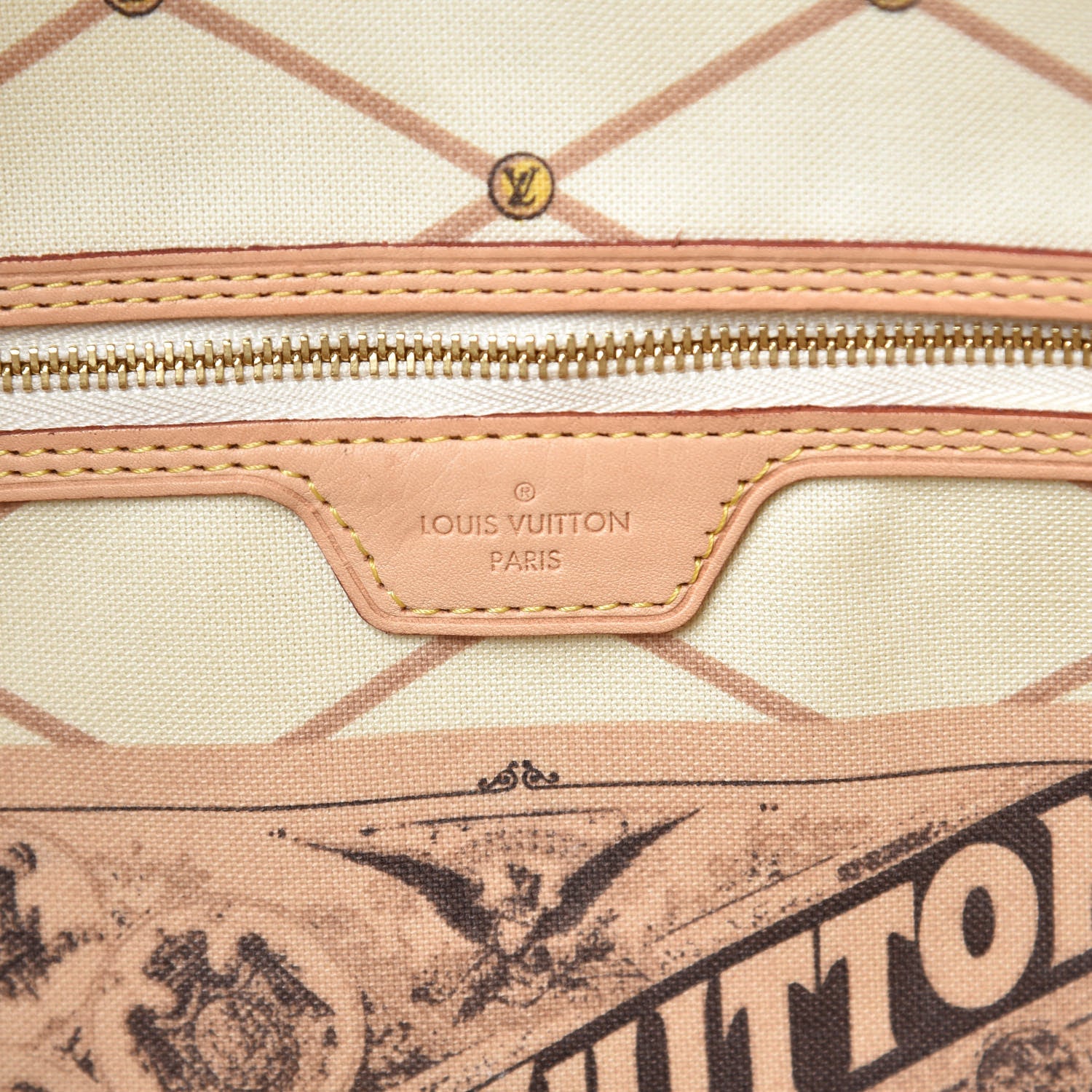 Louis Vuitton Damier Azur Summer Trunks Neo Neverfull MM 6 of 17