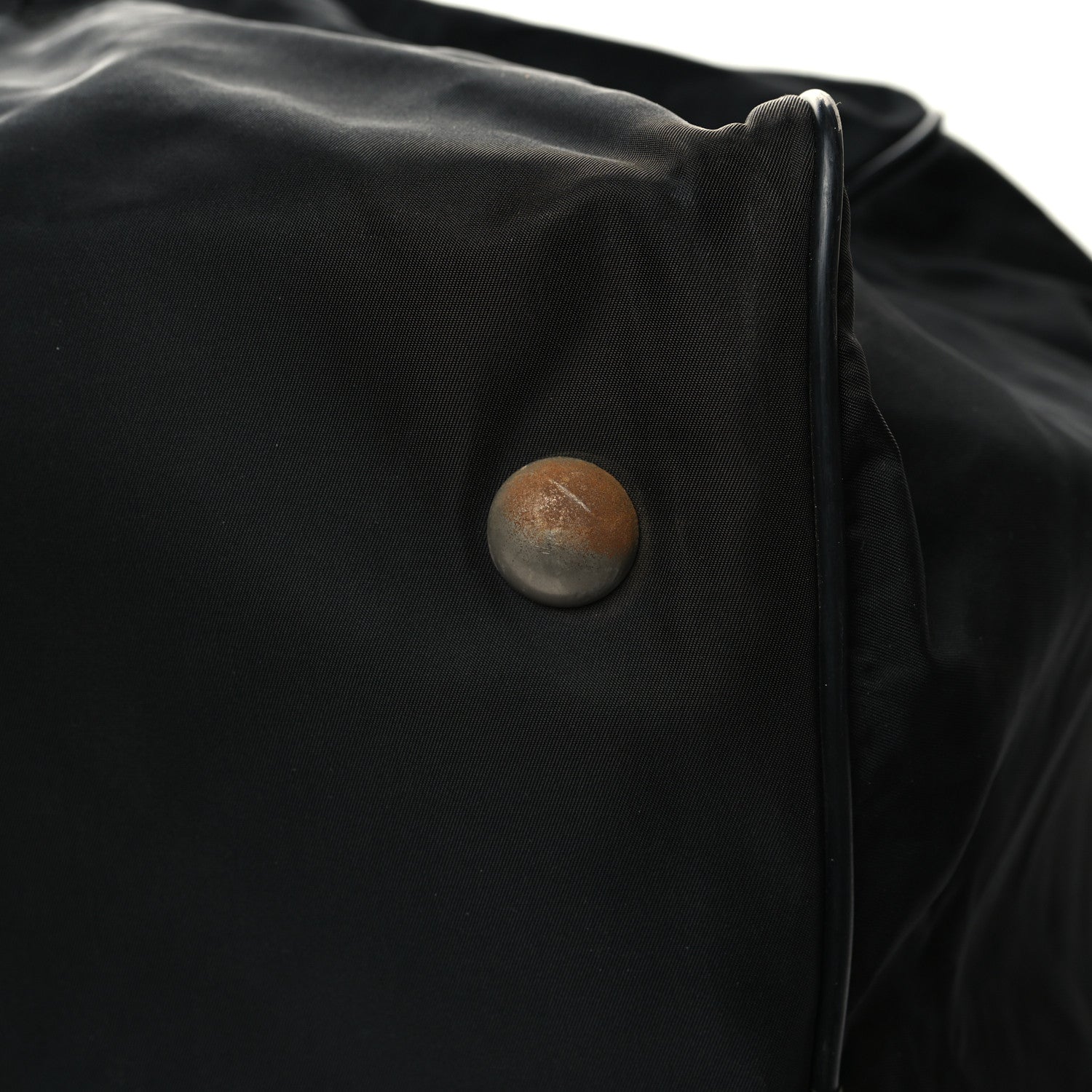Prada Tessuto Nylon Saffiano Viaggio Duffle Black 14 of 14