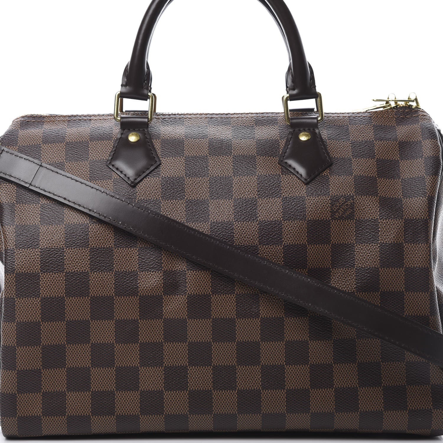Louis Vuitton Damier Ebene Speedy Bandouliere 30 10 of 12