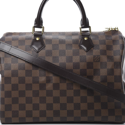 Louis Vuitton Damier Ebene Speedy Bandouliere 30 10 of 12