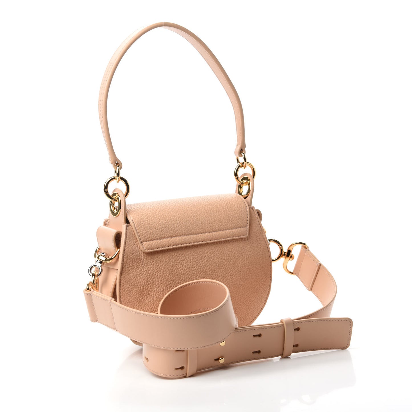 Grained Lambskin Small Tess Bag Delicate Pink