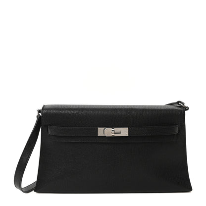Hermes Chevre Chamkila Kelly Elan Black 1 of 9