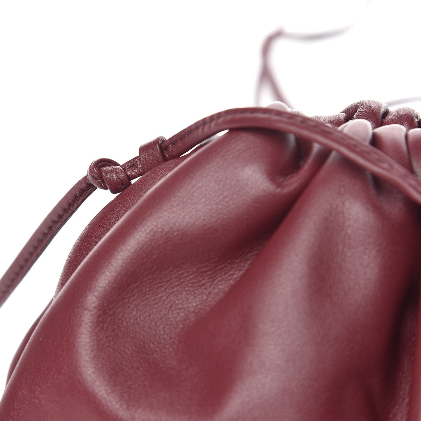 Butter Calfskin The Mini Pouch Bordeaux