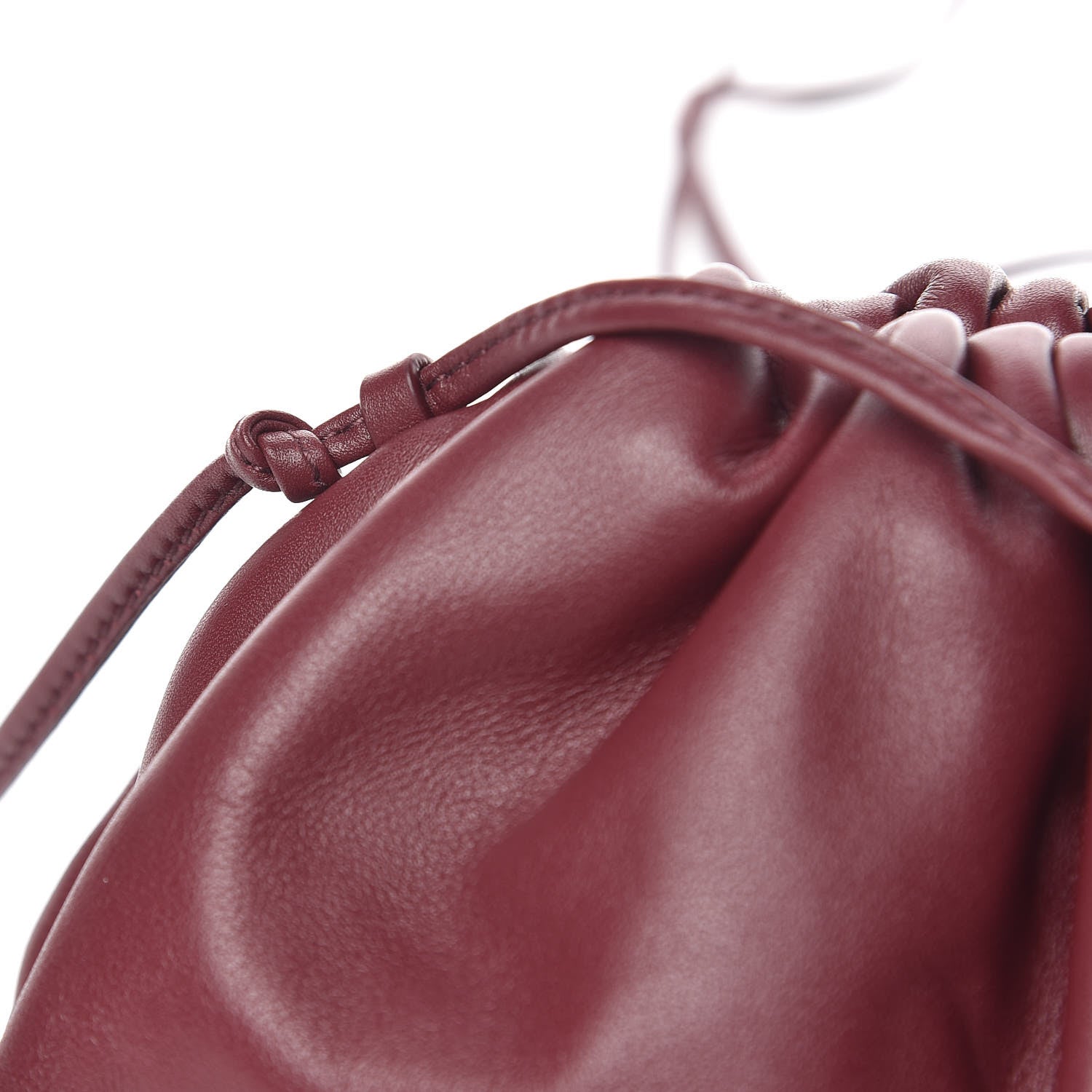 Bottega Veneta Butter Calfskin The Mini Pouch Bordeaux 7 of 9
