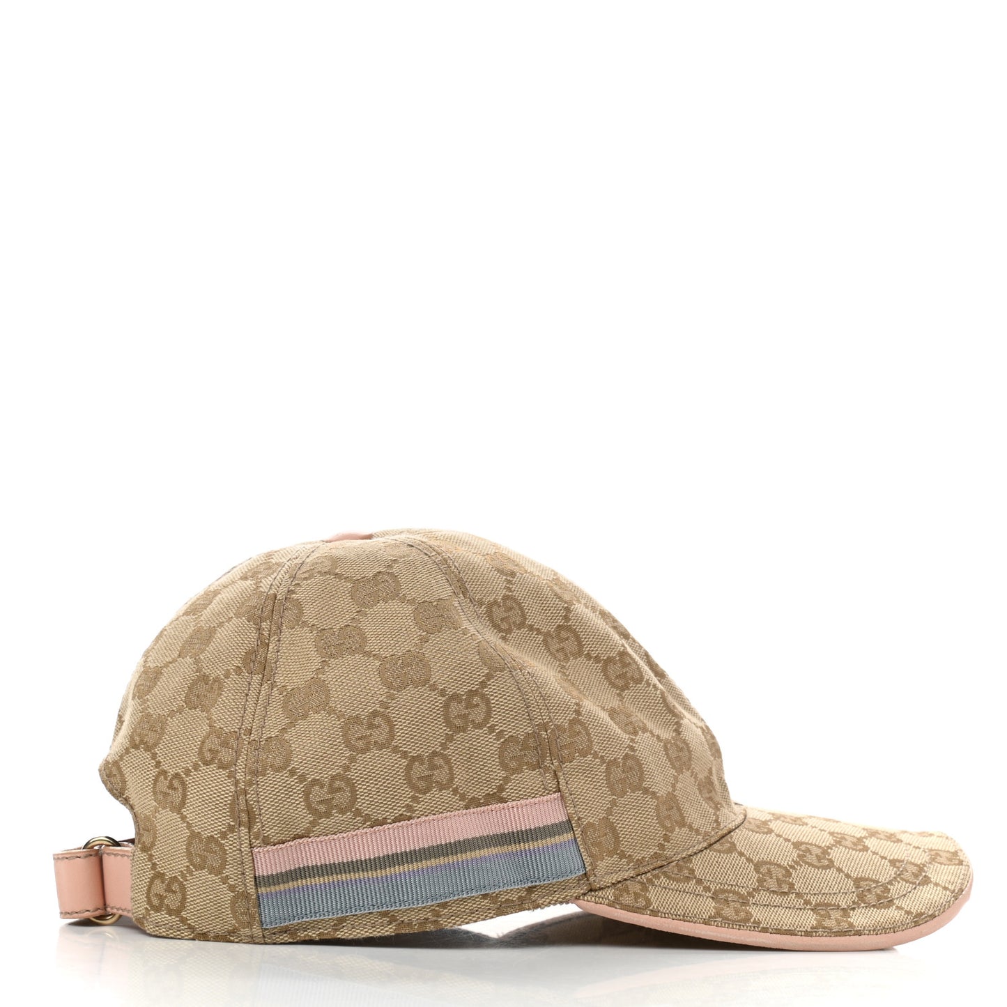 Monogram Web Baseball Hat XL Beige