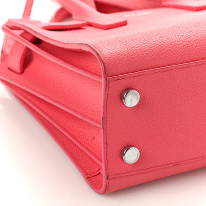 Saint Laurent Calfskin Nano Sac De Jour Rose Clair 7 of 16