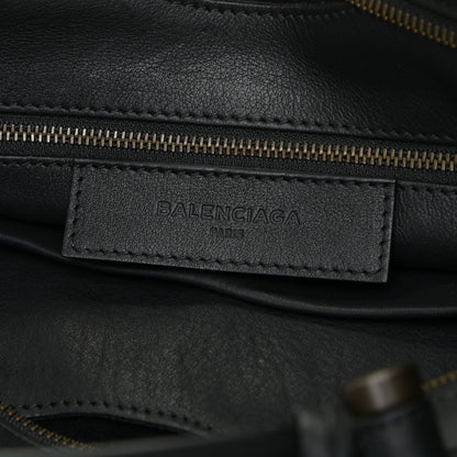 Balenciaga Veau Soyeux Perforated Blackout Hardware City Black 6 of 9