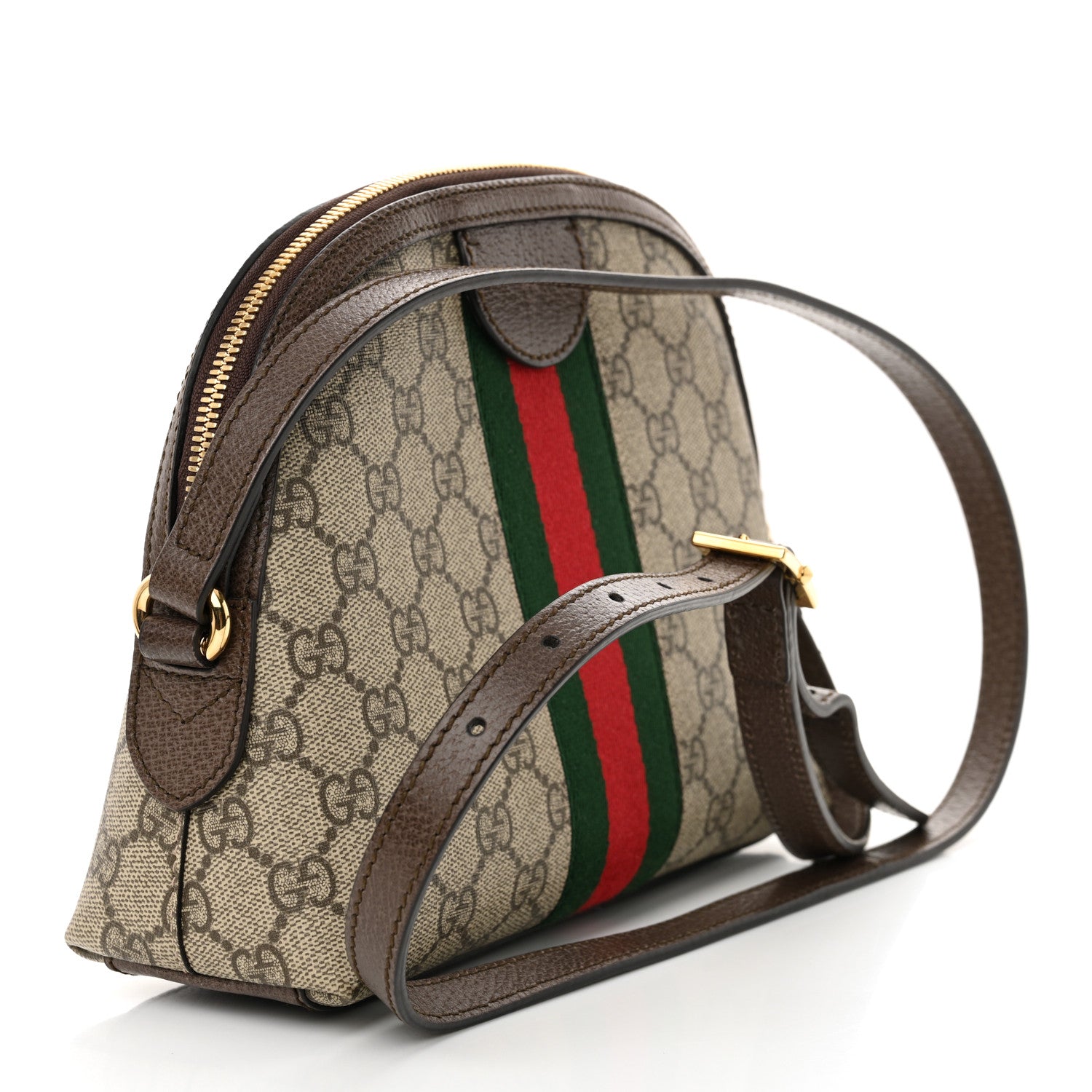 786132/GUCCI GGスプリームキャンバス 007・115・6087 Gucci GG Supreme Monogram Textured Dollar Calfskin Web Small