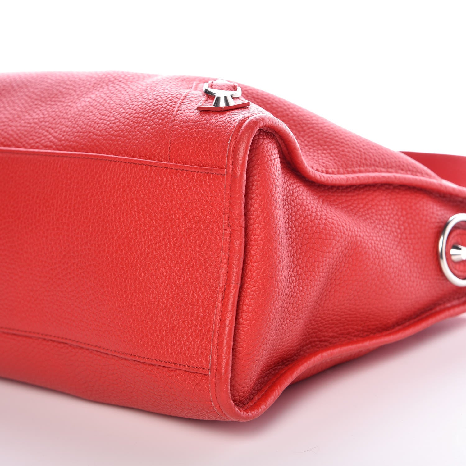 Balenciaga Vibrato Calfskin Classic Silver Hardware City Rouge Cerise 10 of 10