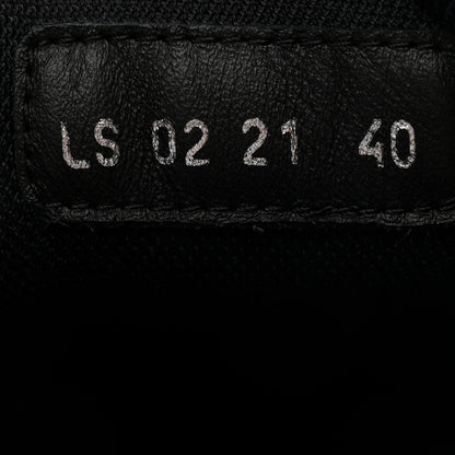 Christian Dior Technical Mesh Calfskin Mens B22 Sneakers 40 Green Black White 8 of 12