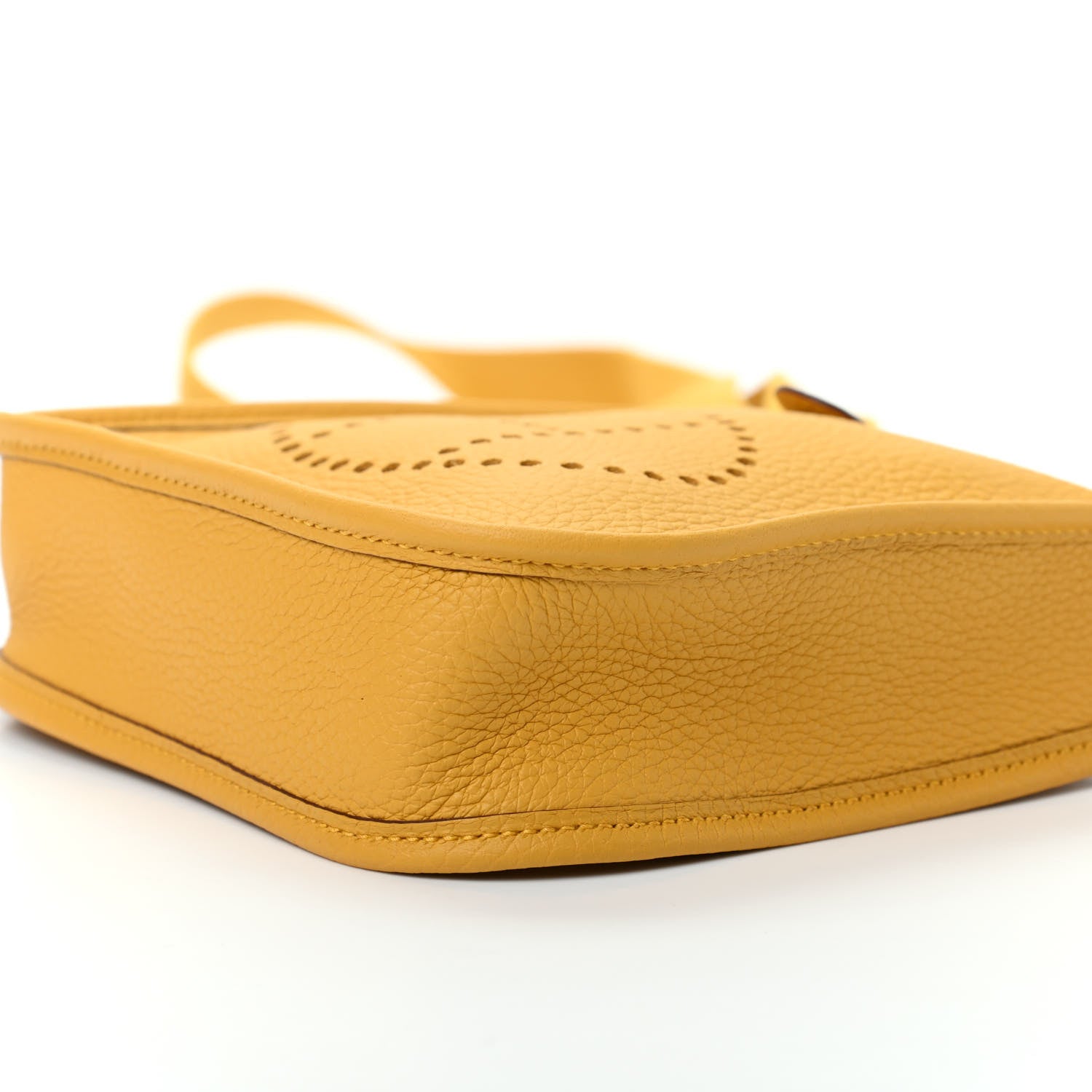 Hermes Taurillon Clemence Evelyne TPM Jaune Ambre 7 of 9