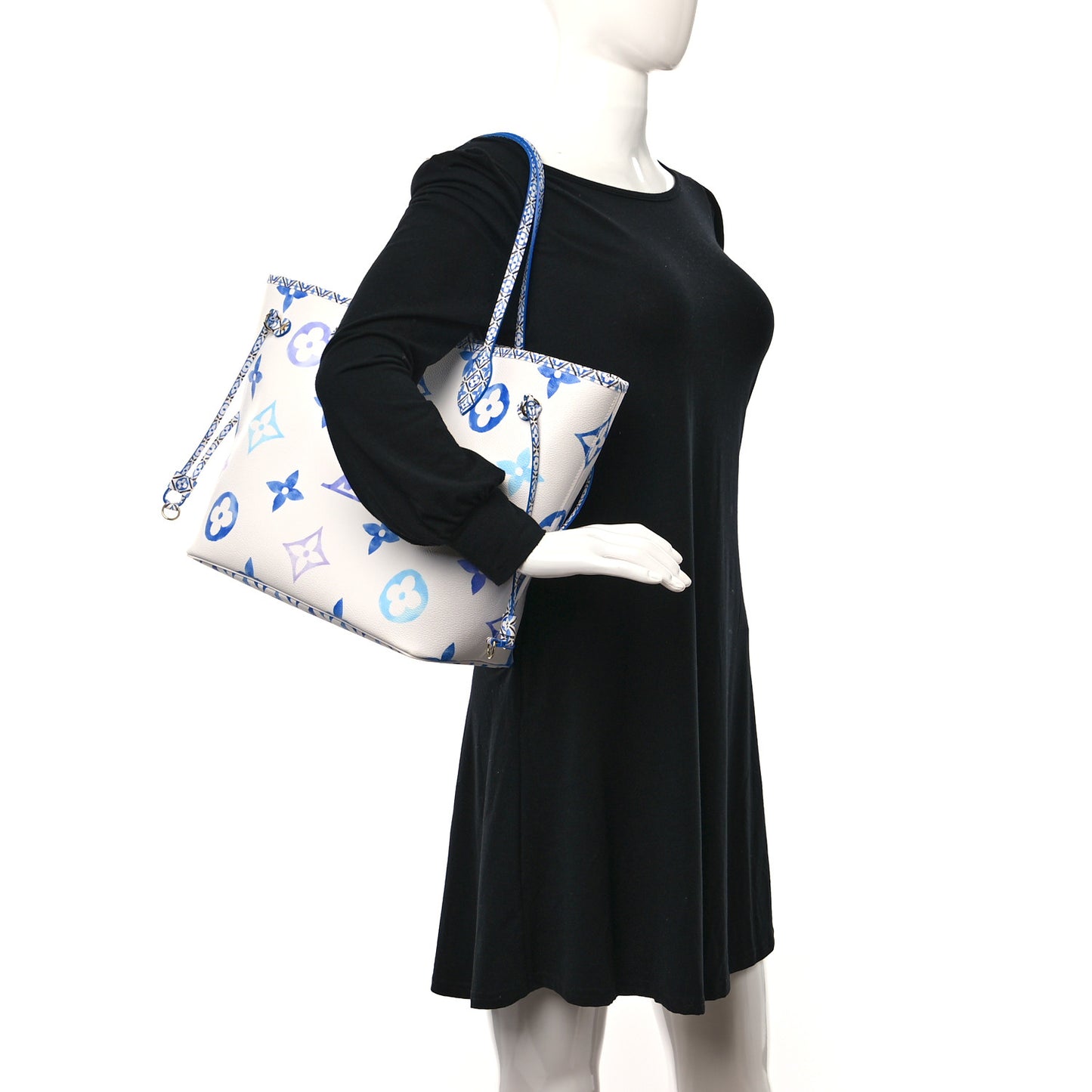 Monogram Giant By The Pool 2.0 Neverfull MM Blue