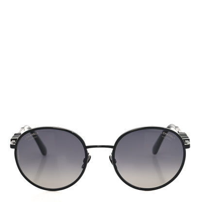 Chanel Metal Pantos Sunglasses 4282 Black 2 of 7