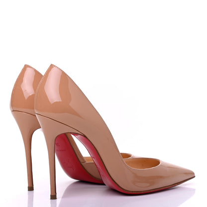 Christian Louboutin Patent Iriza 100 Pumps 36 Nude 4 of 11