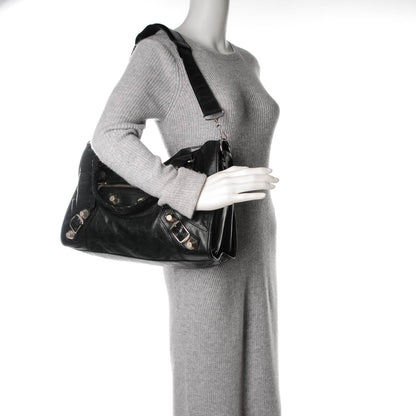 Balenciaga Agneau Giant 21 Silver Hardware City Black 2 of 8