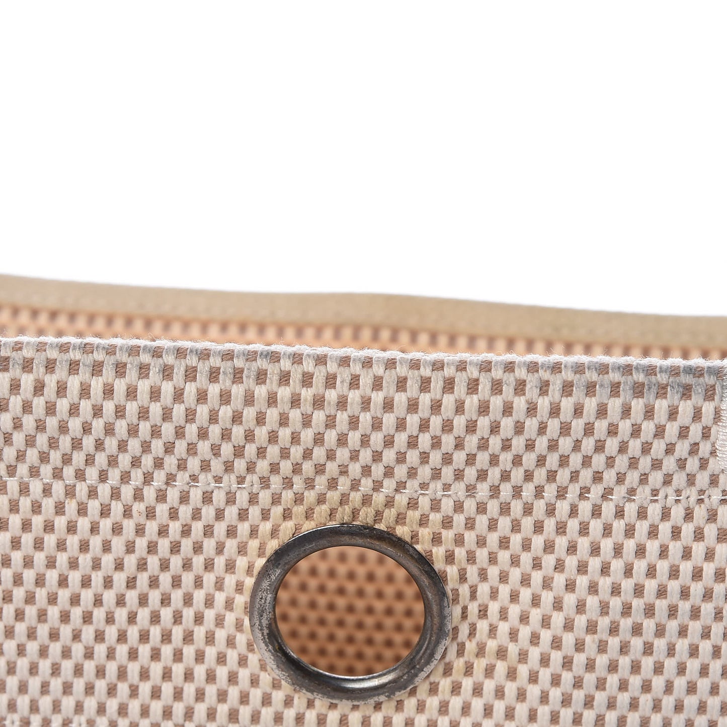 Toile Vache Calfskin Herbag 30 PM Black Natural