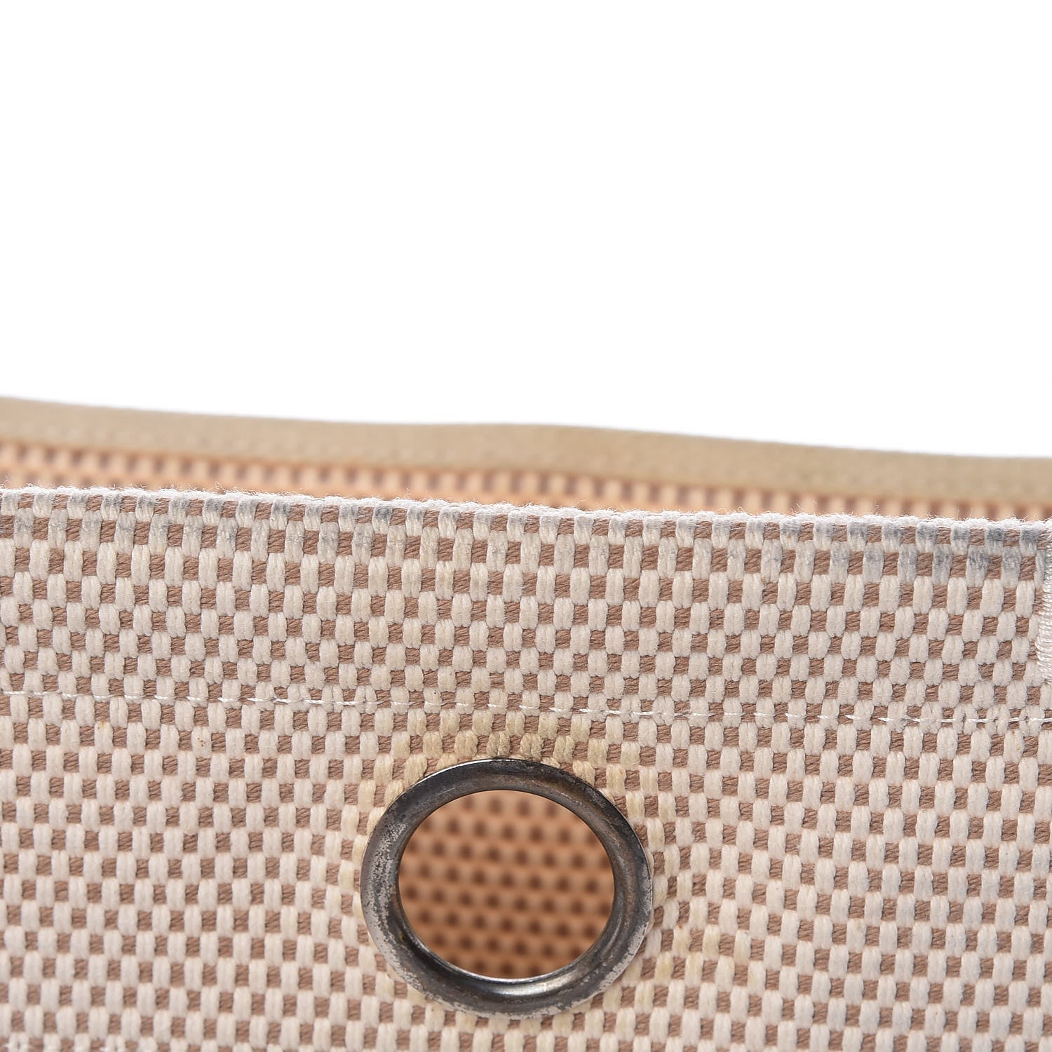 Hermes Toile Vache Calfskin Herbag 30 PM Black Natural 29 of 29