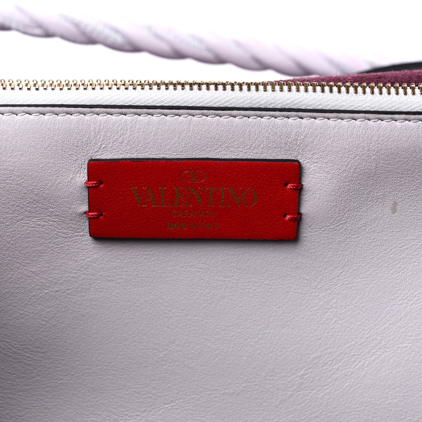 Calfskin The Rope Crossbody Bag White