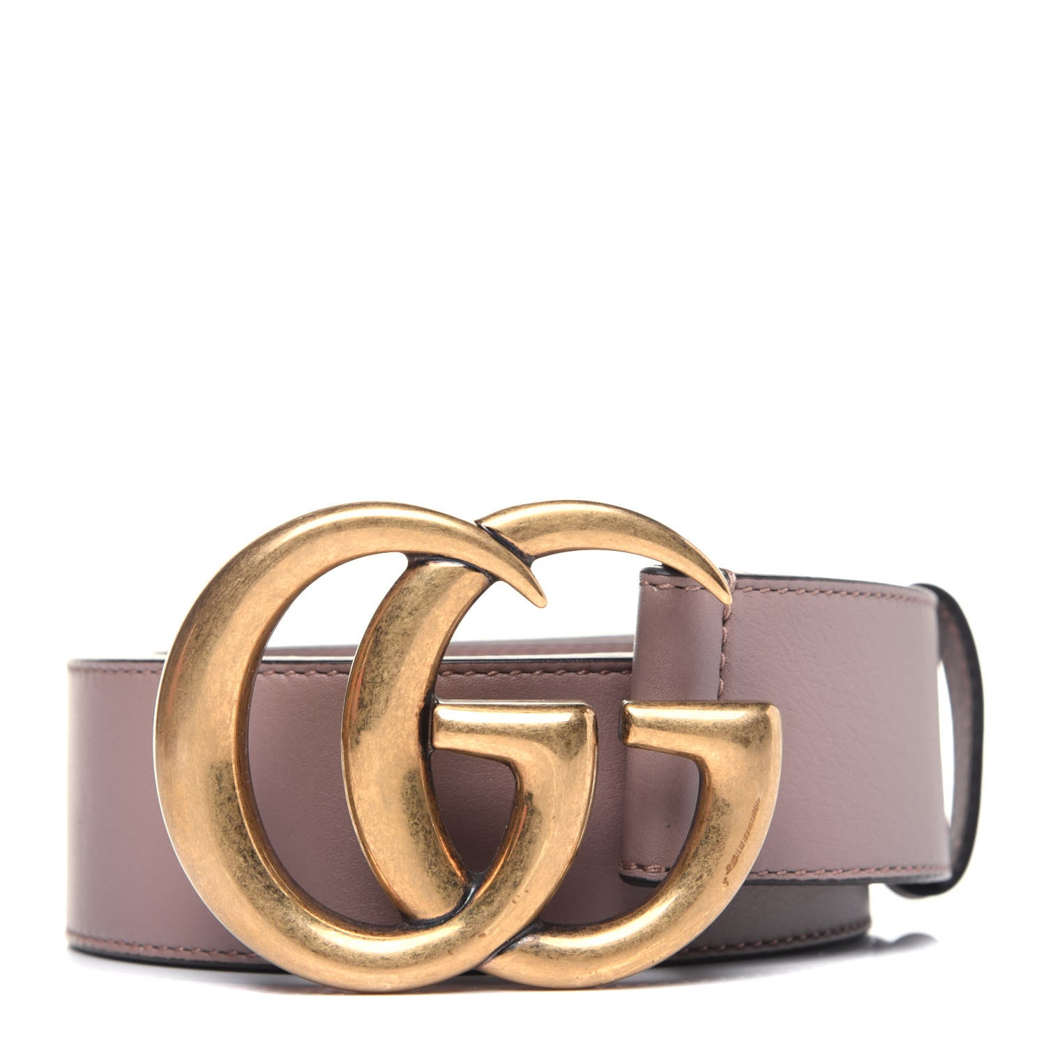 Gucci Calfskin Double G 40mm Belt 85 34 Porcelain Rose 1 of 6