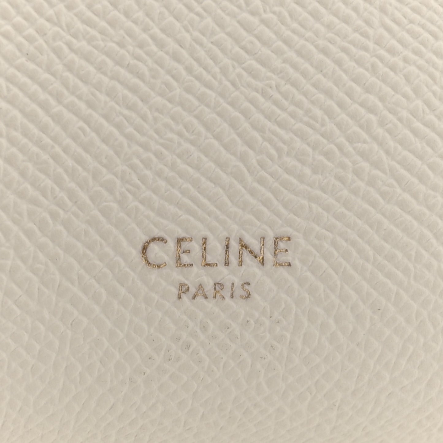Grained Calfskin Nano Belt Bag Chalk