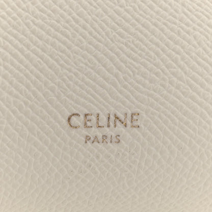 Celine Grained Calfskin Nano Belt Bag Chalk 6 of 12