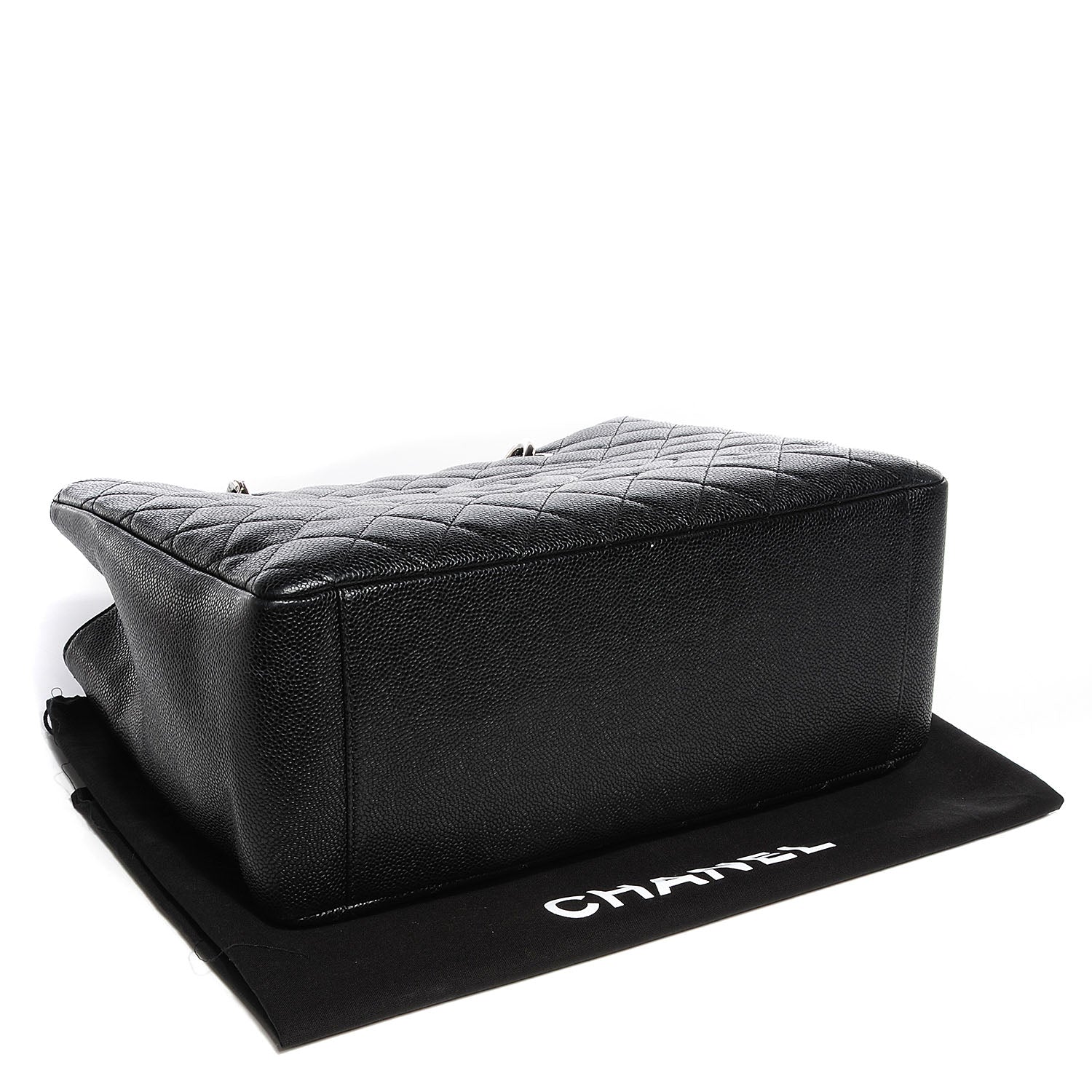Chanel Caviar Grand Shopping Tote GST Black 4 of 7