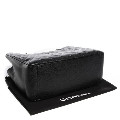 Chanel Caviar Grand Shopping Tote GST Black 4 of 7