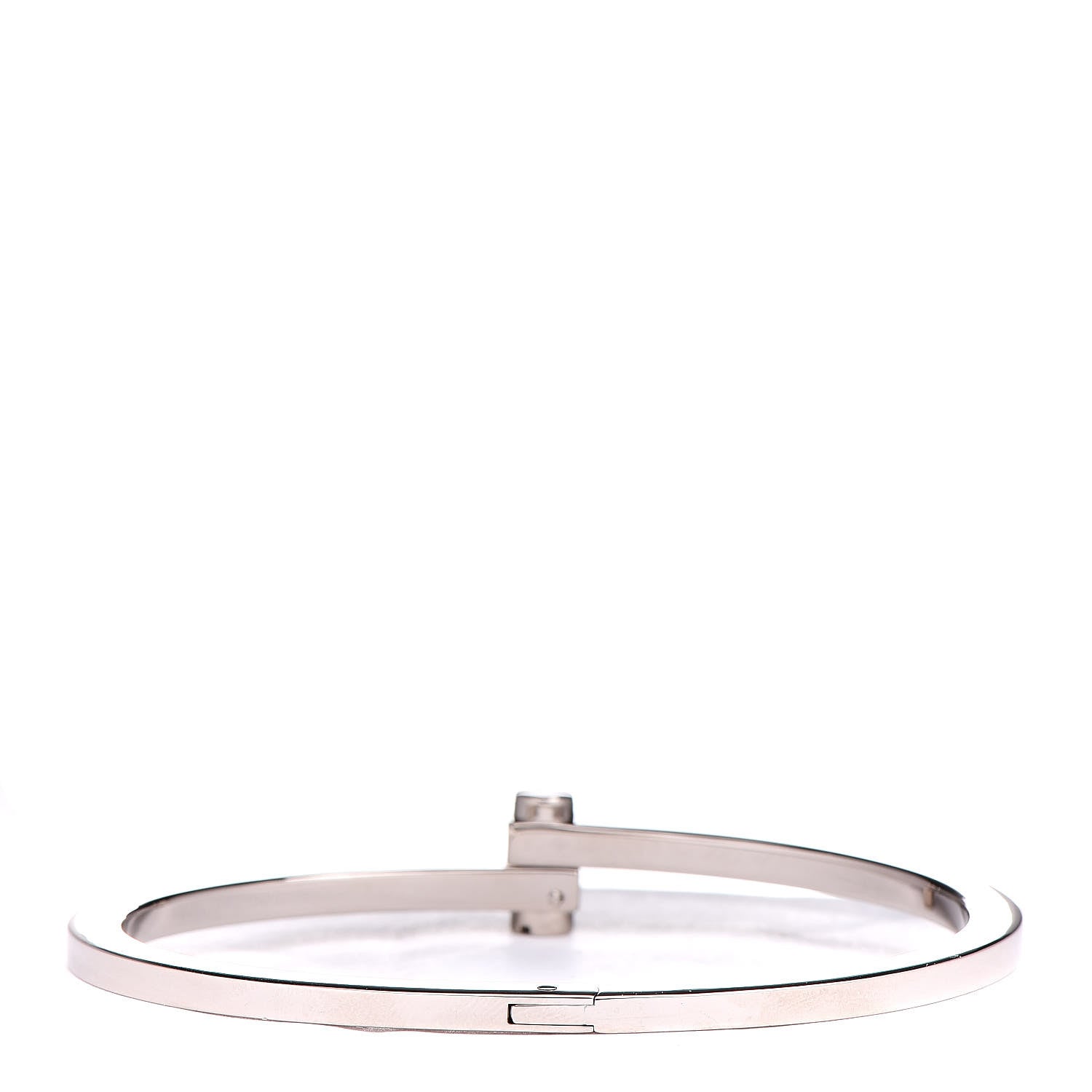 Cartier 18K White Gold Menotte Bracelet 6 3 of 5