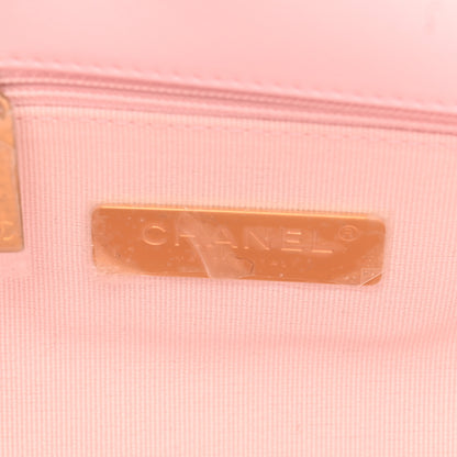 Chanel Lambskin Quilted Large Chanel 19 Flap Light Pink 7 of 13