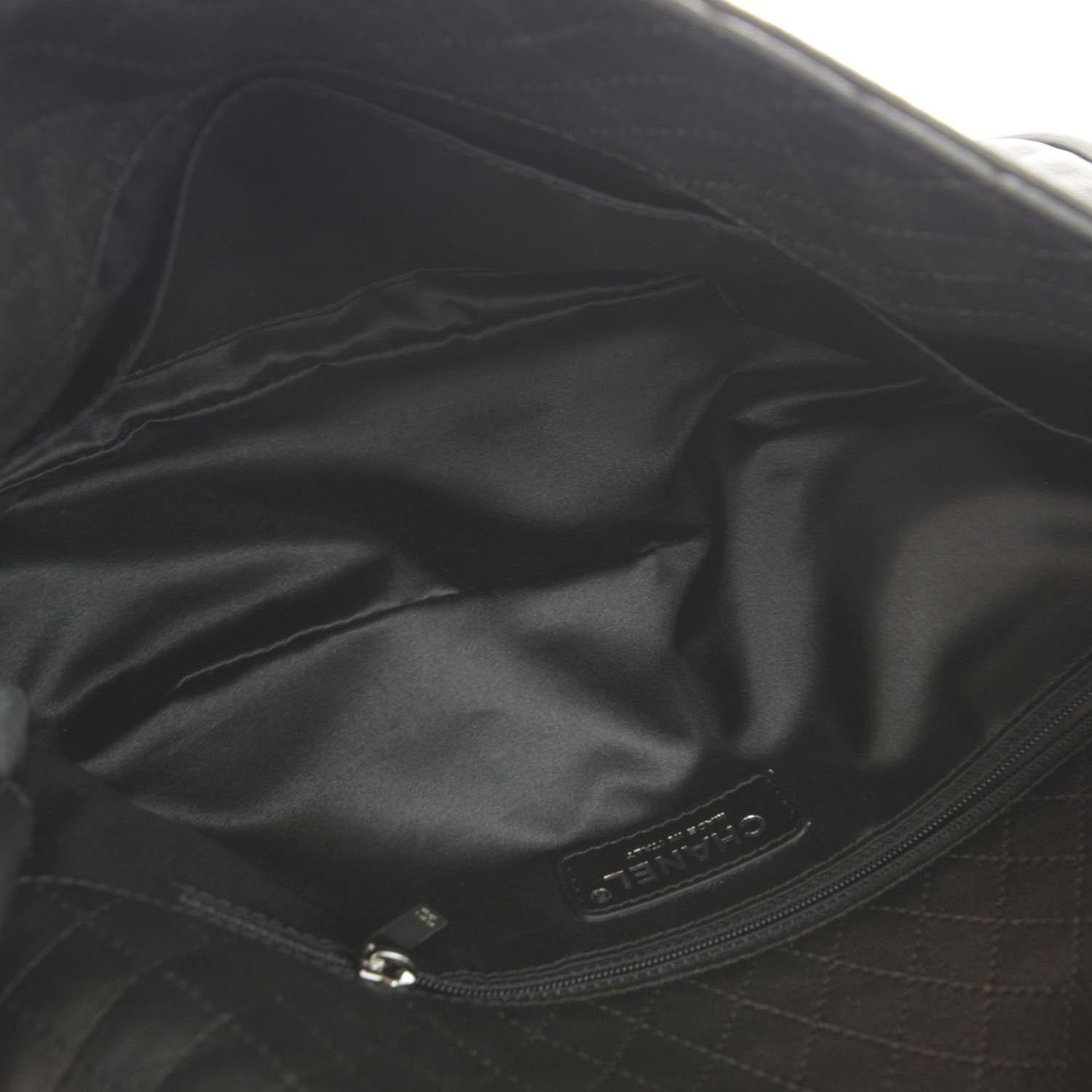 Chanel Lambskin Medium Soft and Chain Flap Black 9 of 10