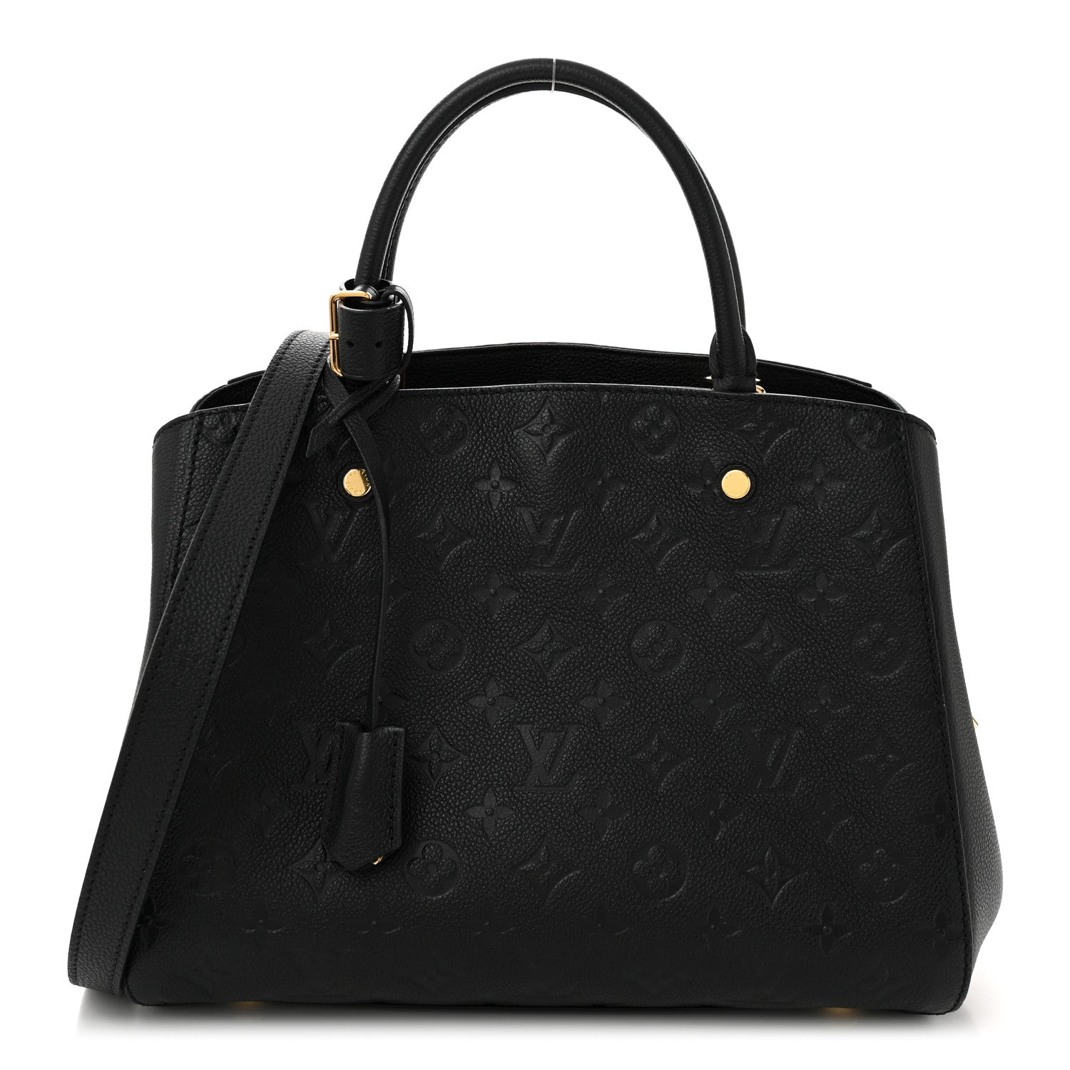 Louis Vuitton Empreinte Montaigne MM Black 1 of 10