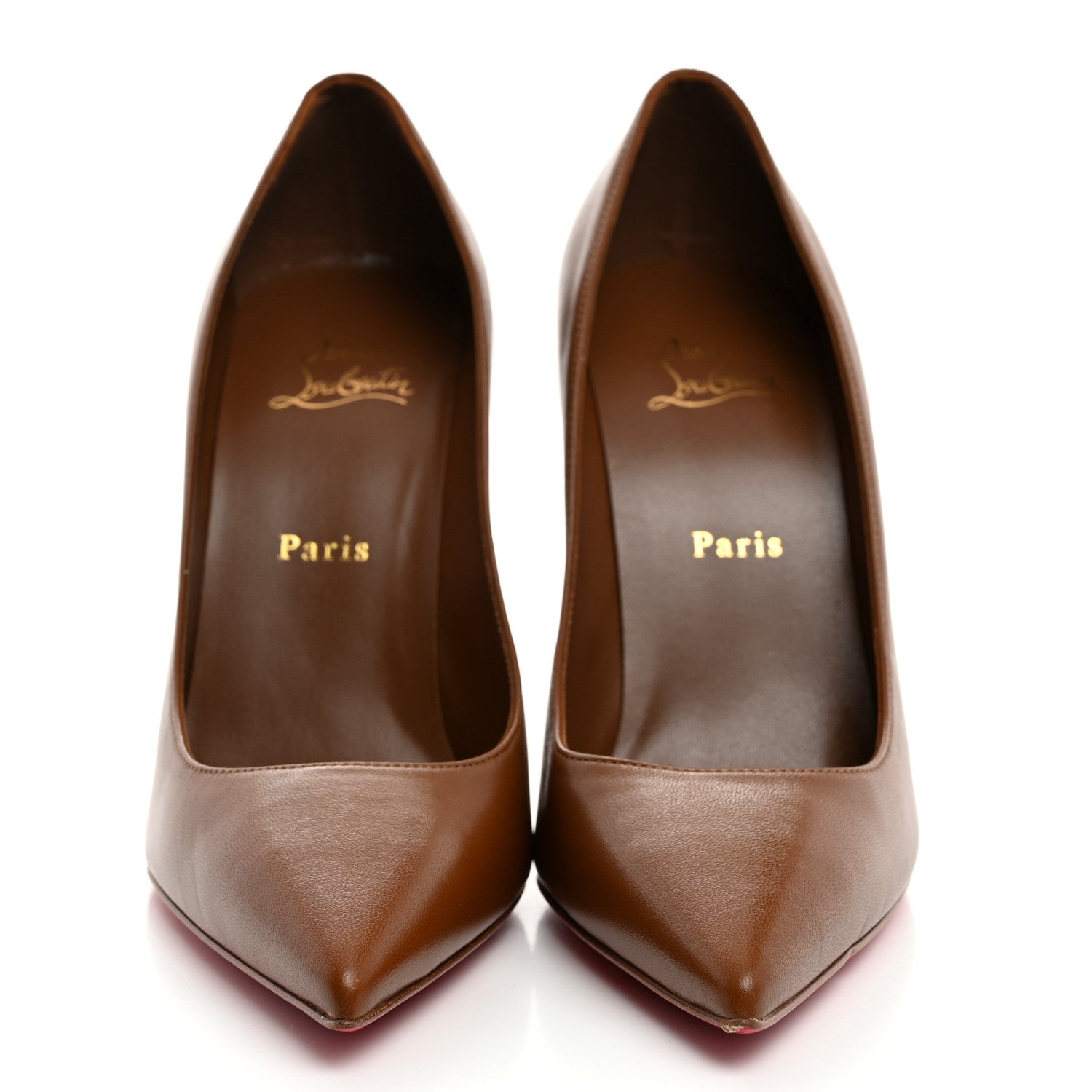 Christian Louboutin Nappa Kate 100 Pumps 40 Nude 5 2 of 7