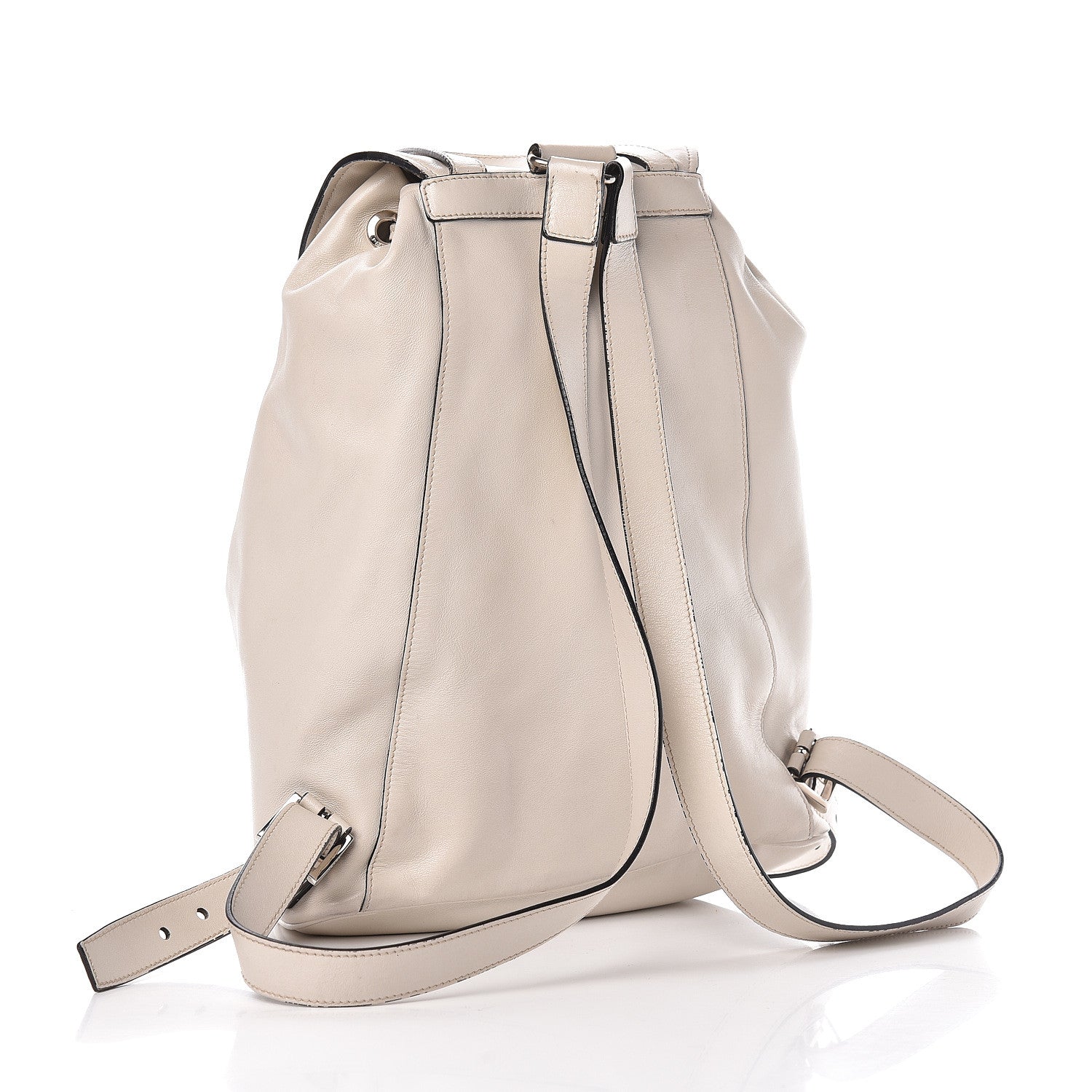 Prada Nappa Cinch Backpack Talco 3 of 21