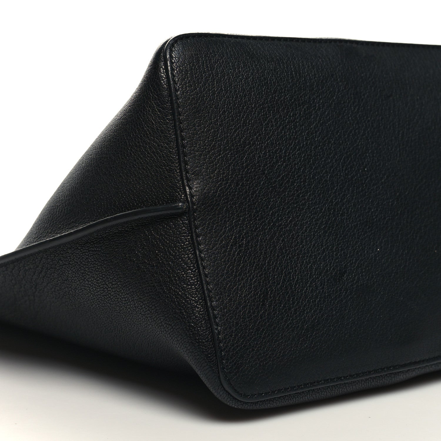 Valentino Garavani Calfskin Large Vlogo Tote Black 8 of 10