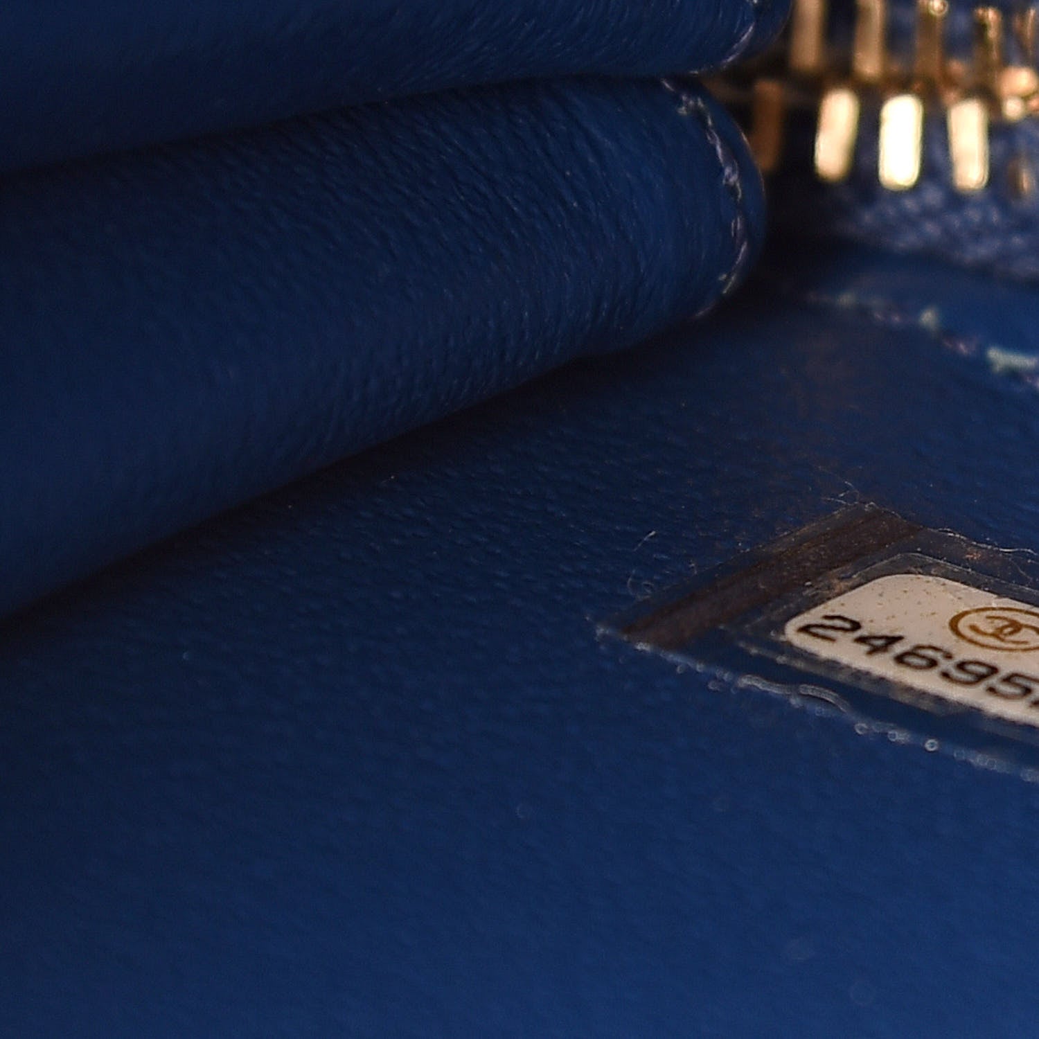 Chanel Caviar Quilted Mini Business Affinity Flap Blue 7 of 11