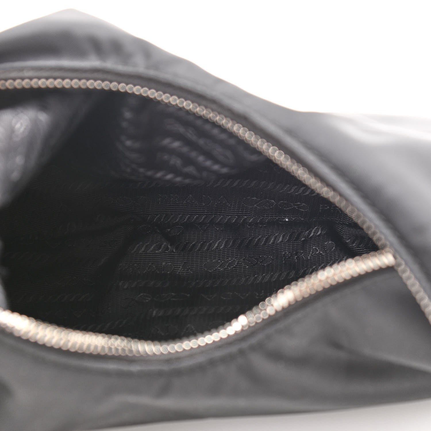 Prada Tessuto Nylon Saffiano Re-Edition 2006 Shoulder Bag Black 5 of 12