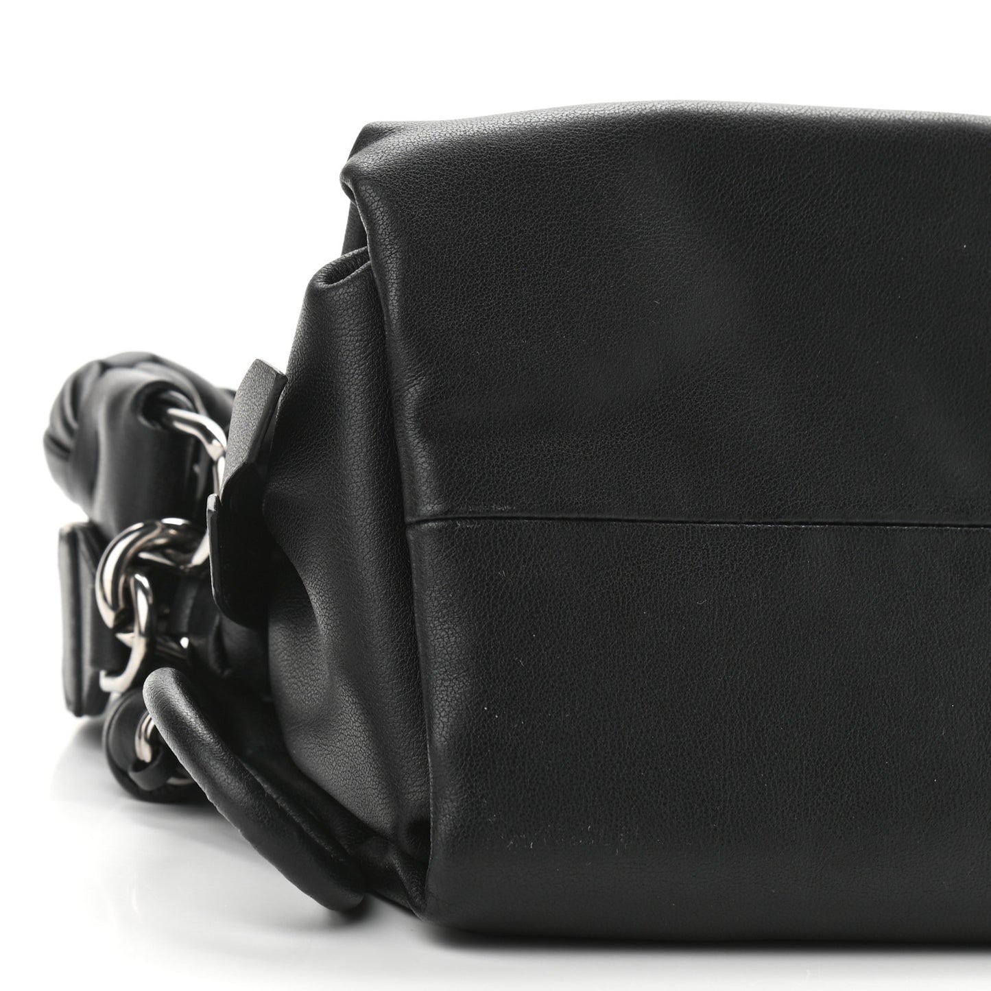 Calfskin Medium ID93 Satchel Black