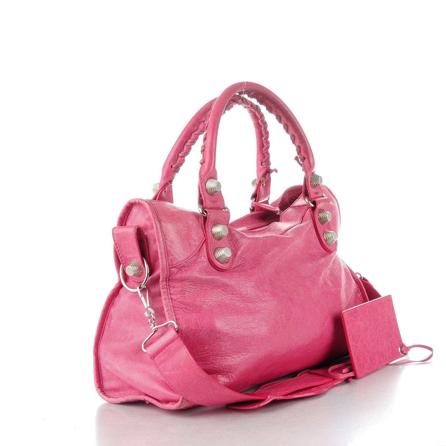 Balenciaga Agneau Giant 21 Silver Hardware City Sorbet 3 of 11