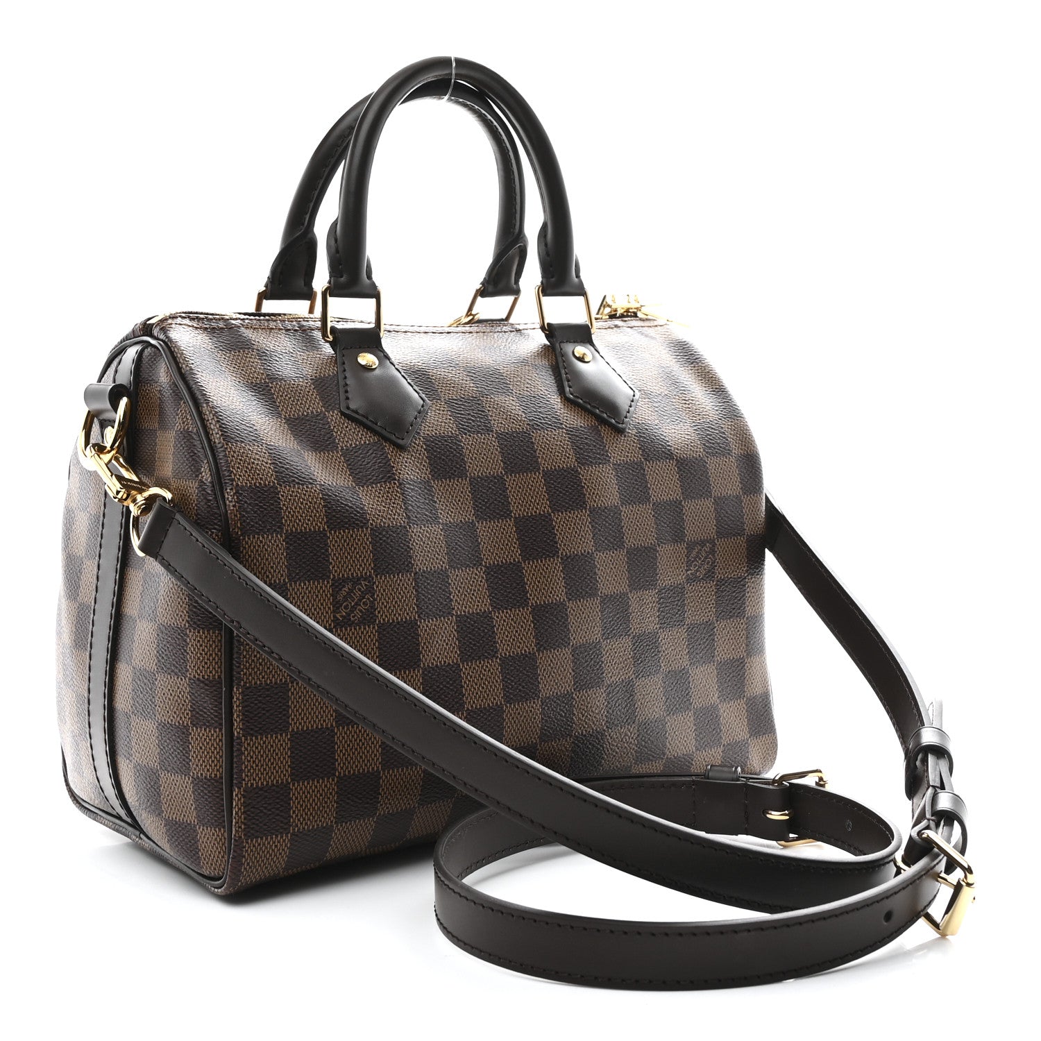 Louis Vuitton Damier Ebene Speedy Bandouliere 25 3 of 9