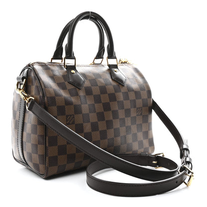 Louis Vuitton Damier Ebene Speedy Bandouliere 25 3 of 9