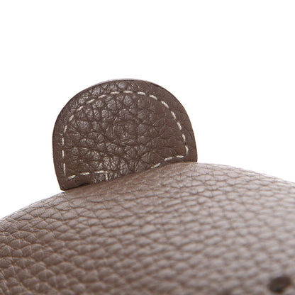 Hermes Taurillon Clemence Evelyne III PM Etoupe 11 of 14