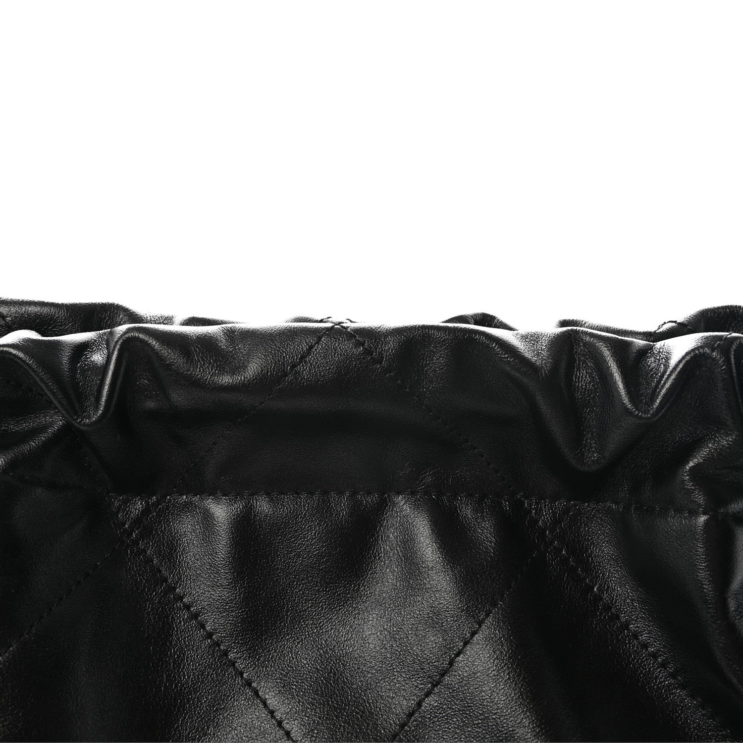 Chanel Shiny Calfskin Quilted Small Chanel 22 Black 9 of 11