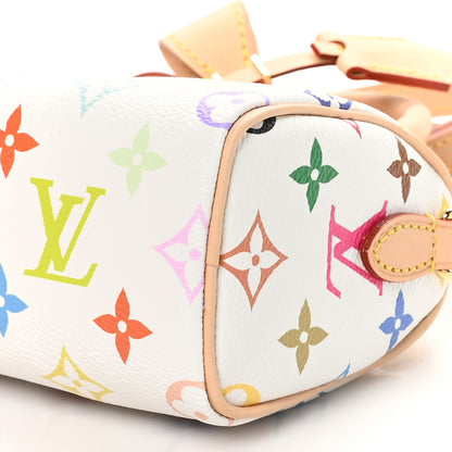 Louis Vuitton LV X TM Monogram Multicolor Nano Speedy White 9 of 10